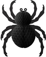 Pavouk papírový černý 28 cm - Dekorace