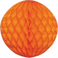 LAALU Guľa papierová oranžová 20 cm - Dekorácia