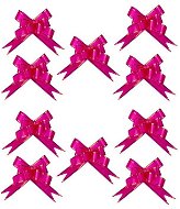 LAALU Set of 10 ribbons: ribbons pink 39 cm - Szalag