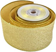 LAALU Ribbon gold glitter 6 cm x 10 m - Ribbon