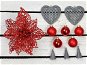 LAALU – Súprava ozdôb POLÁRNA BIELA na stromčeky 240 – 270 cm - Vianočné ozdoby