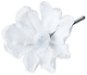 LAALU Kvet bez klipsu biely 10 cm - Vianočné ozdoby
