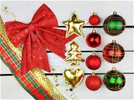 LAALU Súprava ozdôb VESELÉ VIANOCE - Vianočné ozdoby