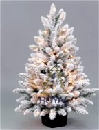 LAALU Vianočný stromček svietiaci DELUXE 75 cm v kvetináči - Vianočný stromček