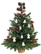 LAALU Ozdobený stromček KÚZLO LESA 60 cm  so 47 ks ozdôb a dekorácií - Vianočný stromček