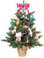 LAALU Ozdobený stromček SLADKÝ POKLAD 60 cm  s 11 ks ozdôb a dekorácií - Vianočný stromček