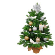 LAALU Ozdobený stromček ANJELKA 60 cm  s 23 ks ozdôb a dekorácií - Vianočný stromček