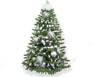 Ozdobený stromeček POLÁRNÍ BÍLÁ II 300 cm s 200 ks ozdob a dekorací - Vánoční stromek