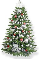 LAALU Ozdobený stromček POLÁRNA ČERVENÁ II 300 cm s 222 ks ozdôb a dekorácií - Vianočný stromček
