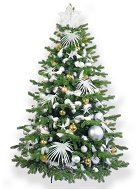 Ozdobený stromeček POLÁRNÍ ZLATÁ II 300 cm s 222 ks ozdob a dekorací - Vánoční stromek