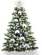 Ozdobený stromeček ANDĚLSKÁ KŘÍDLA 150 cm s 97 ks ozdob a dekorací - Vánoční stromek