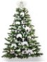 Ozdobený stromeček ANDĚLSKÁ KŘÍDLA 180 cm s 97 ks ozdob a dekorací - Vánoční stromek