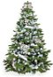Vianočný stromček LAALU Ozdobený stromček NEBESKÉ STRIEBRO 180 cm s 85 ks ozdôb a dekorácií - Vánoční stromek
