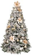 LAALU Ozdobený stromček JEMNÉ TÓNY 150 cm s 86 ks ozdôb a dekorácií - Vianočný stromček