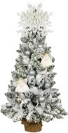 Ozdobený stromeček ANDĚLÍČEK 60 cm s LED OSVĚTELNÍM s 18 ks ozdob a dekorací - Vánoční stromek