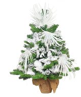 LAALU Ozdobený stromeček MOTÝLÍ TŘPYT 60 cm s LED OSVĚTLENÍM s 25 ks ozdob a dekorací - Vánoční stromek