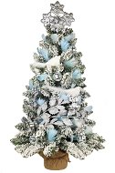 Ozdobený stromeček LEDOVÝ ZÁVOJ 75 cm s 26 ks ozdob a dekorací - Vánoční stromek