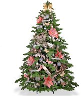 Ozdobený stromeček NOBLESA 150 cm s 89 ks ozdob a dekorací - Vánoční stromek