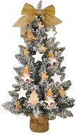 LAALU Ozdobený stromček SOBÍK 60 cm  s 29 ks ozdôb a dekorácií s LED OSVETLENÍM - Vianočný stromček
