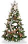 Ozdobený stromeček PREMIUM QUEEN 210 cm s 249 ks ozdob a dekorací - Vánoční stromek