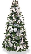 Ozdobený stromeček SNĚHOVÁ NADÍLKA 300 cm s 118 ks ozdob a dekorací - Vánoční stromek