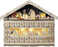 LAALU LED svetelný drevený ADVENTNÝ KALENDÁR - Adventný kalendár