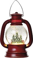 LED světelná dekorativní LUCERNA S AUTÍČKEM 20 cm - Vánoční osvětlení
