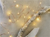 LAALU LED drôtik medený TEPLÁ BIELA 0,9 m - Vianočné osvetlenie