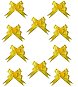 Sada 10 ks stuh: Stuhy stahovací žluté 39 cm - Ribbon Bow