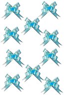 LAALU Súprava 10 ks stuh sťahovacie svetlo modré 39 cm - Vianočná dekorácia