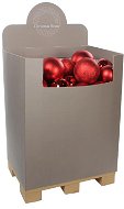 LAALU – Súprava ozdôb BASIC RED 15-25 cm na stromčeky 300-450 cm - Vianočné ozdoby