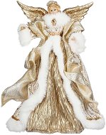LAALU Anjel zlatý 34 cm - Vianočné ozdoby