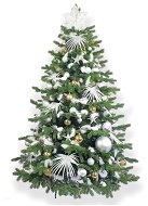 Ozdobený stromeček POLÁRNÍ ZLATÁ II 360 cm s 222 ks ozdob a dekorací - Vánoční stromek