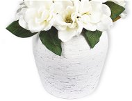 LAALU Váza keramická biela 29 cm - Váza