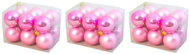 LAALU Christmas decorations - balls, pink matt / shiny, 4 cm, 36 pcs - Christmas Ornaments