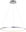 11524-21 - LED Chandelier on Cable CIRCLE LED/28,5W/230V