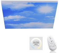 Leuchten Direkt 14600-16 - LED Dimmable Ceiling Light CLOUD LED/35W/230V + Remote Control - Ceiling Light