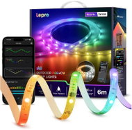 Lepro SW1 AI Smart RGBCW LED outdoor strip light, IP65, 6m, Wi-Fi and Bluetooth, EU version - LED Light Strip