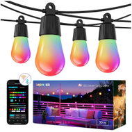 Lepro ZB1 AI Outdoor RGBWW LED String Lights with Wi-Fi and Bluetooth, 30m - Light Chain