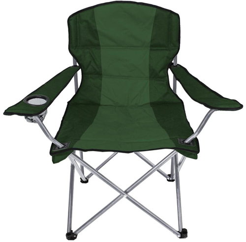 Lex Garden and camping chair padded green - Camping Chair - Main image