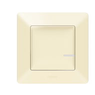 Legrand Valena Life mit Netatmo Funkfernbedienung Beige - Schalter