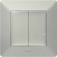 Legrand Valena Life With Netatmo Dual Wireless Controller, Aluminium - Controller