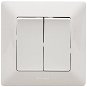 Legrand Valena Life Double AC Switch No.6+6 Complete White - Switch