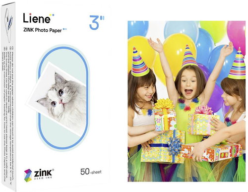 Liene Pearl Series Zink 5×7,6 cm selbstklebend (50 Stück, farbig) - Fotopapier - Hauptbild