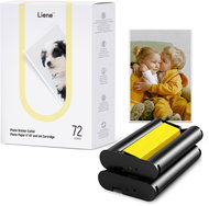 Liene 10x15 cm (set of 72 papers + 2 inks) for PixCut S1 - Photo Paper