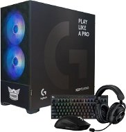 AlzaPC GameBox Prime Logitech Edition - i5 / RTX4060Ti / Black + Logitech G PRO játékszett - Gamer PC