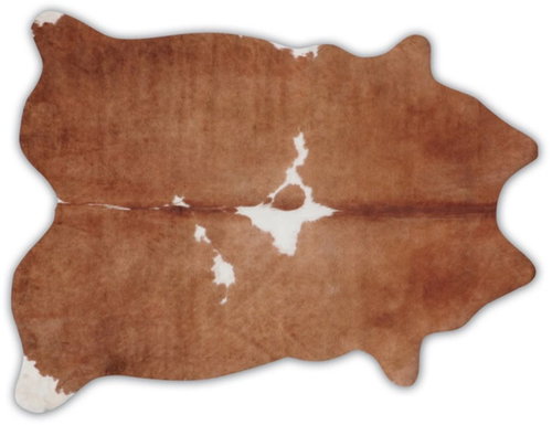 Artificial bull leather brown - Carpet - Main image