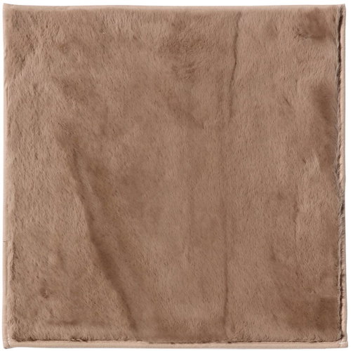 Bathroom rug Rabbit 50 x 50 cm taupe - Bath Mat - Main image