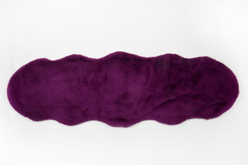 Kobereček výřez 55x160cm purpurová - Koberec - Main image