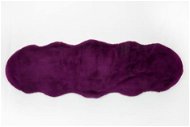 Szőnyegkivágás 55x160 cm lila - Szőnyeg